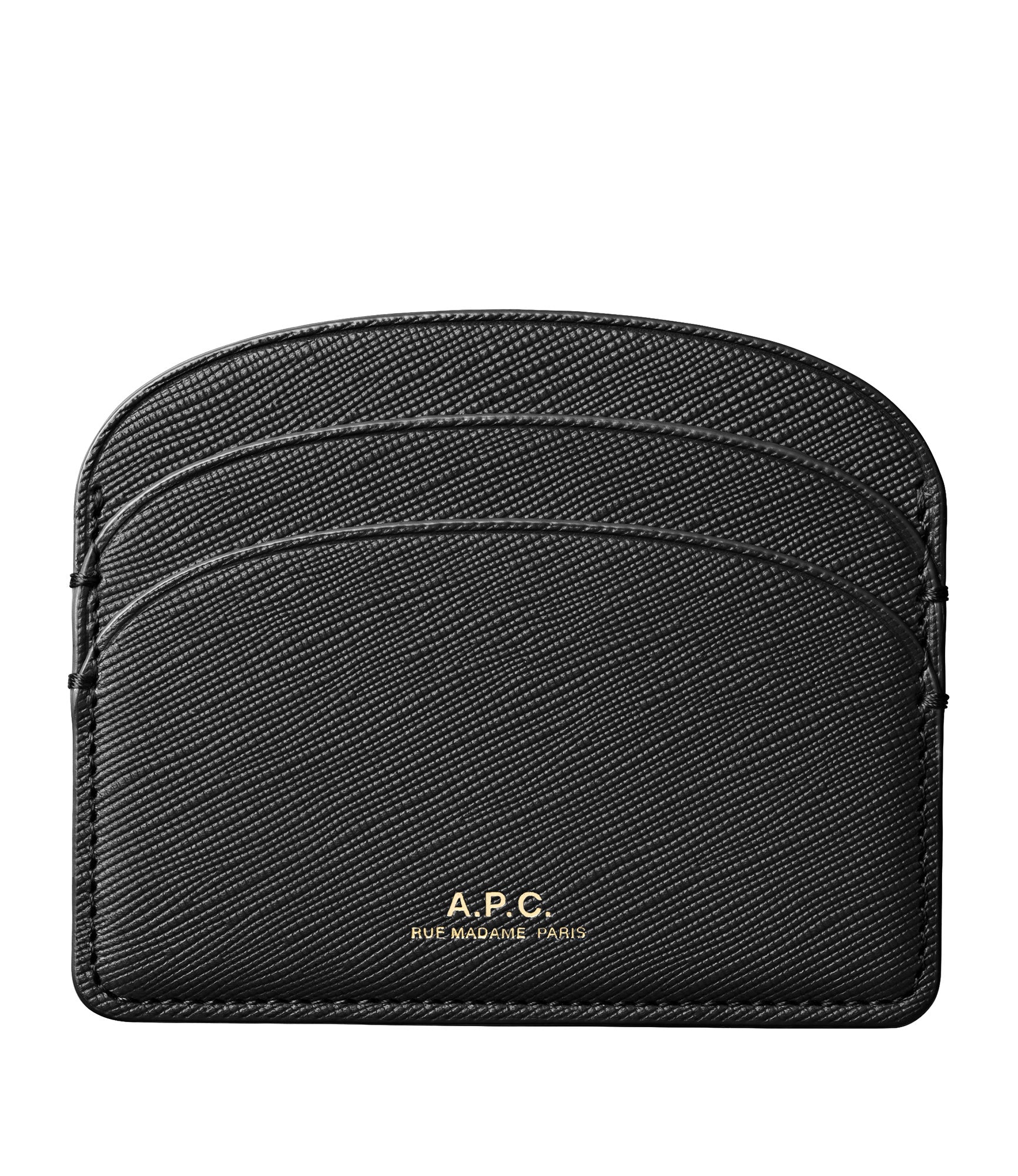 Demi-Lune cardholder - Calfskin leather - A.P.C. Accessories