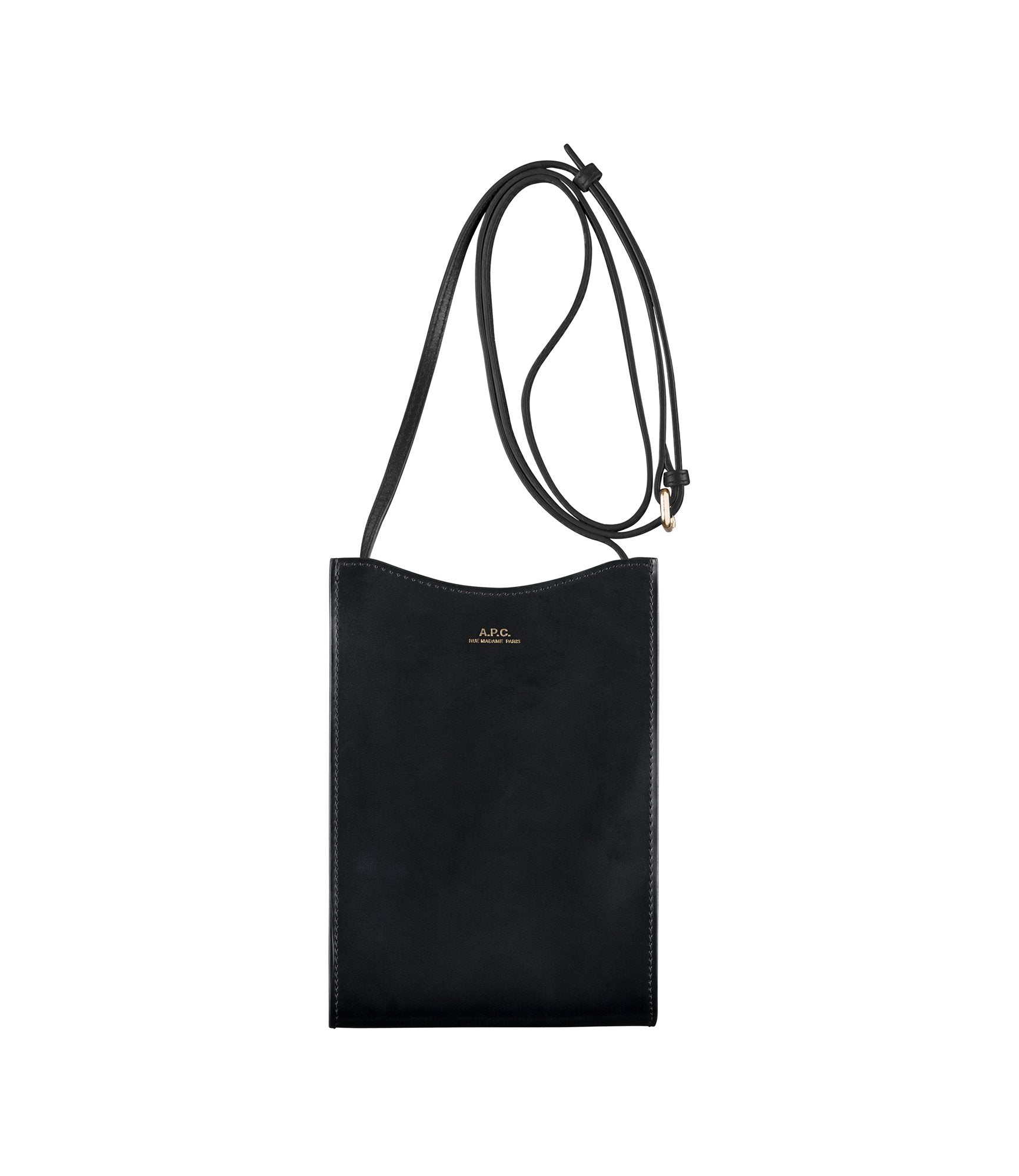 Jamie neck pouch - Smooth leather - A.P.C. accessories