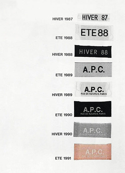 A.P.C. Discover the French Fashion House history