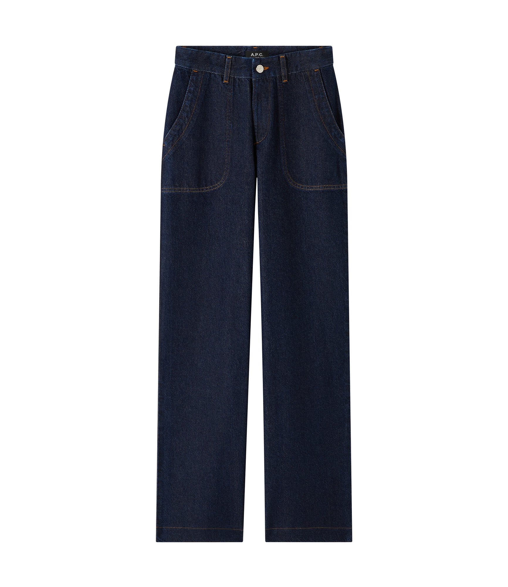 Seaside jeans | Wear Stonewashed denim, Ready to A.P.C. | women indigo