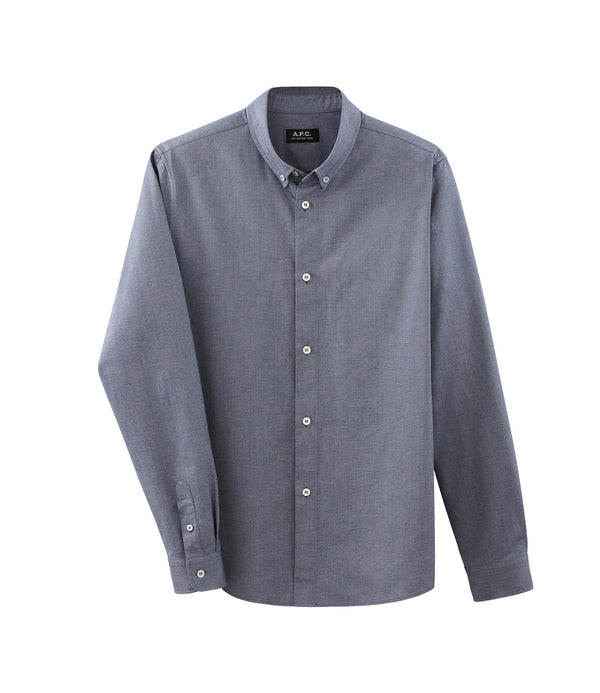 Button-down shirt | Cotton Oxford | A.P.C. Ready-to-Wear