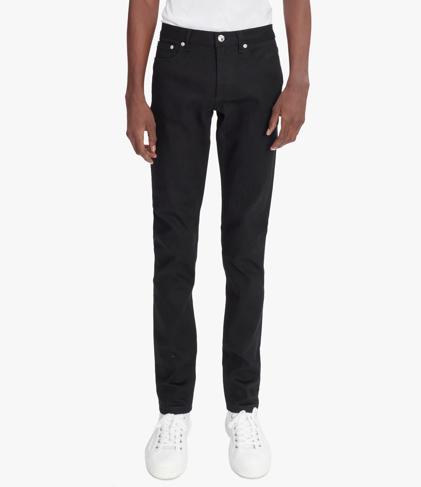 Petit New Standard | Black Stretch Denim | A.P.C. Ready to Wear