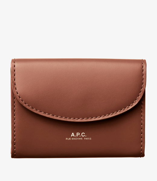 Wallet outlet A.P.C. Leather red