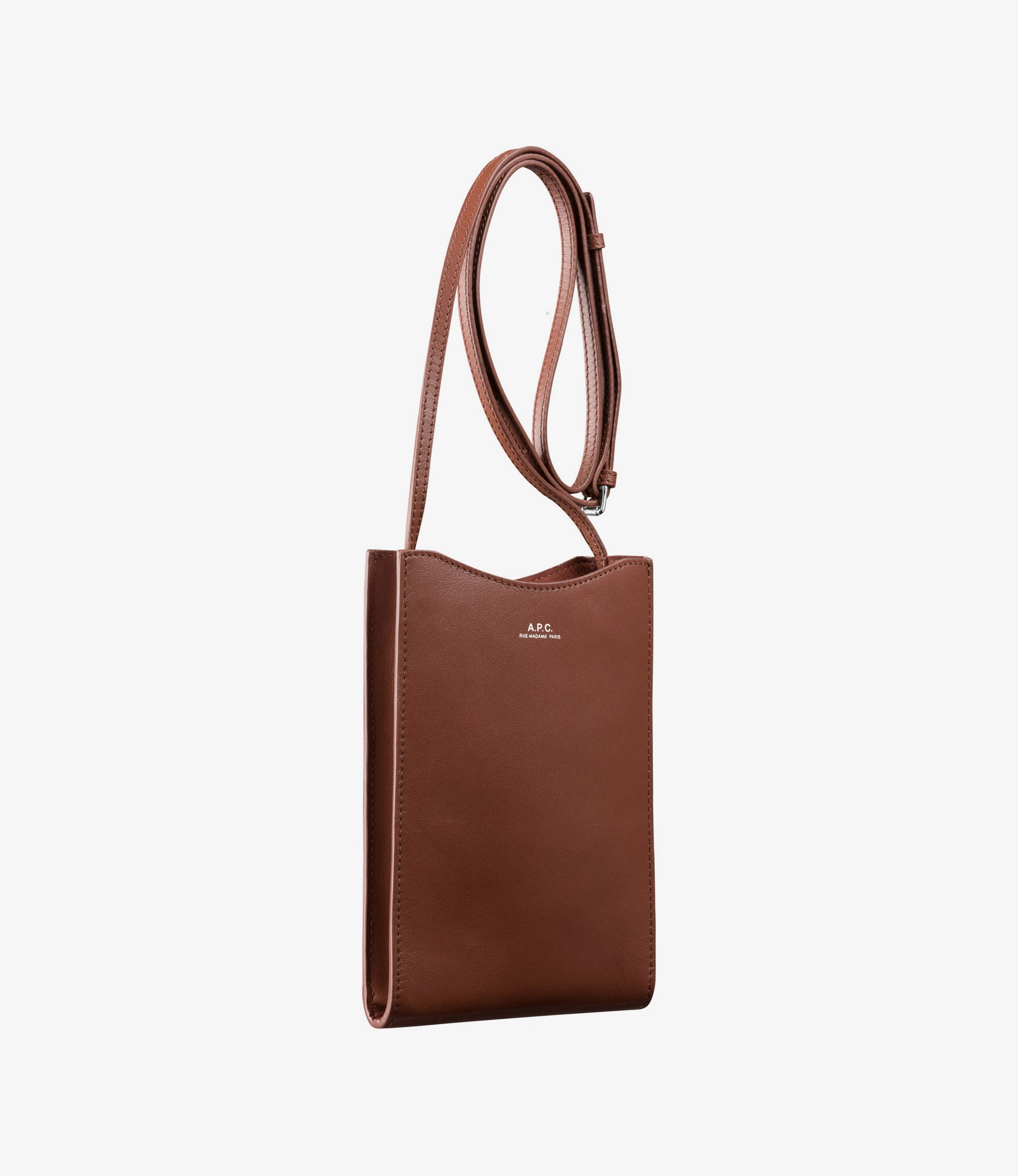 Jamie neck pouch - Smooth leather - A.P.C. accessories