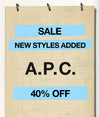 A.P.C. Spring/Summer Sale