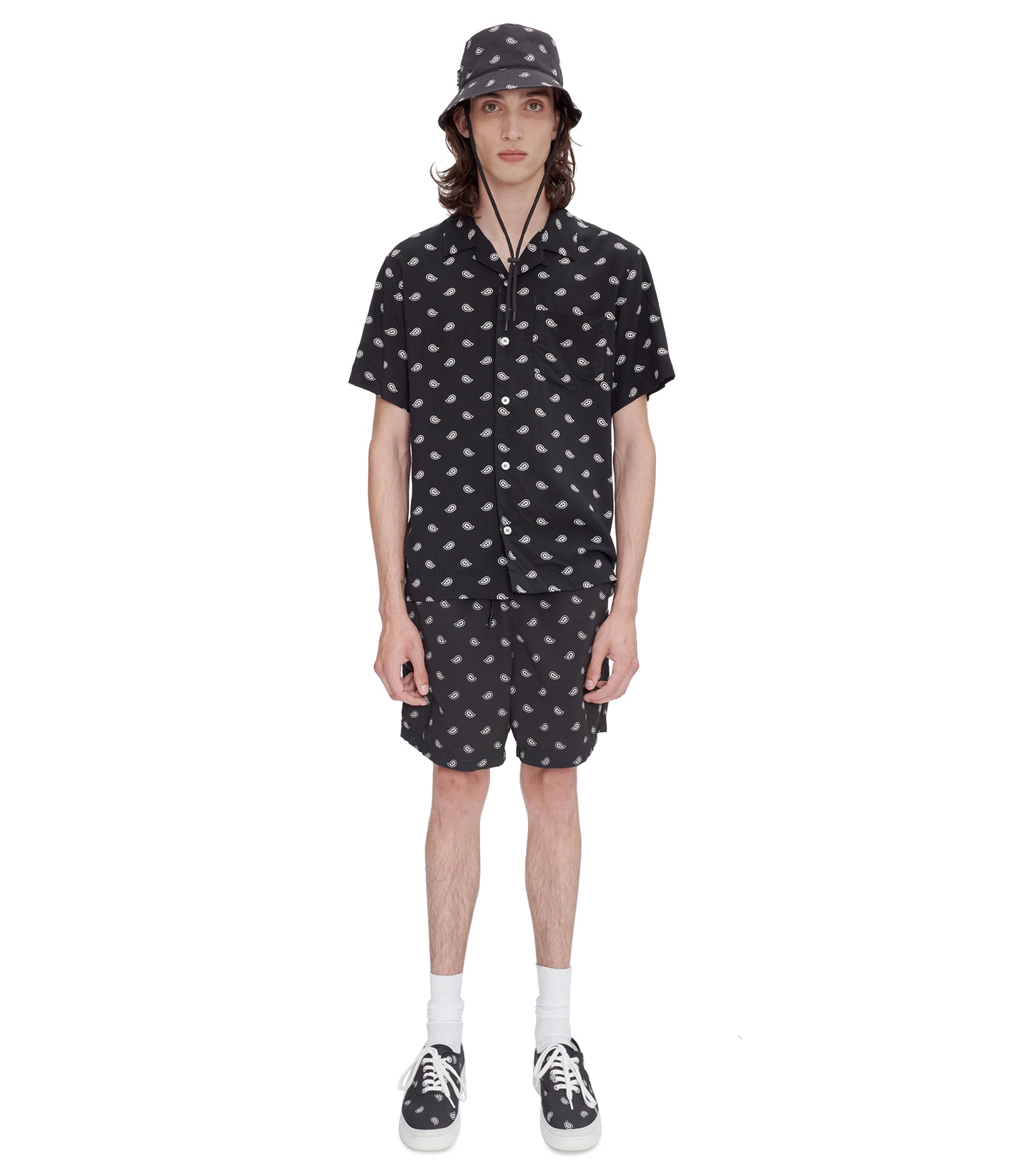 Lloyd short-sleeve shirt | Viscose in bandana print | A.P.C. Ready-to-Wear