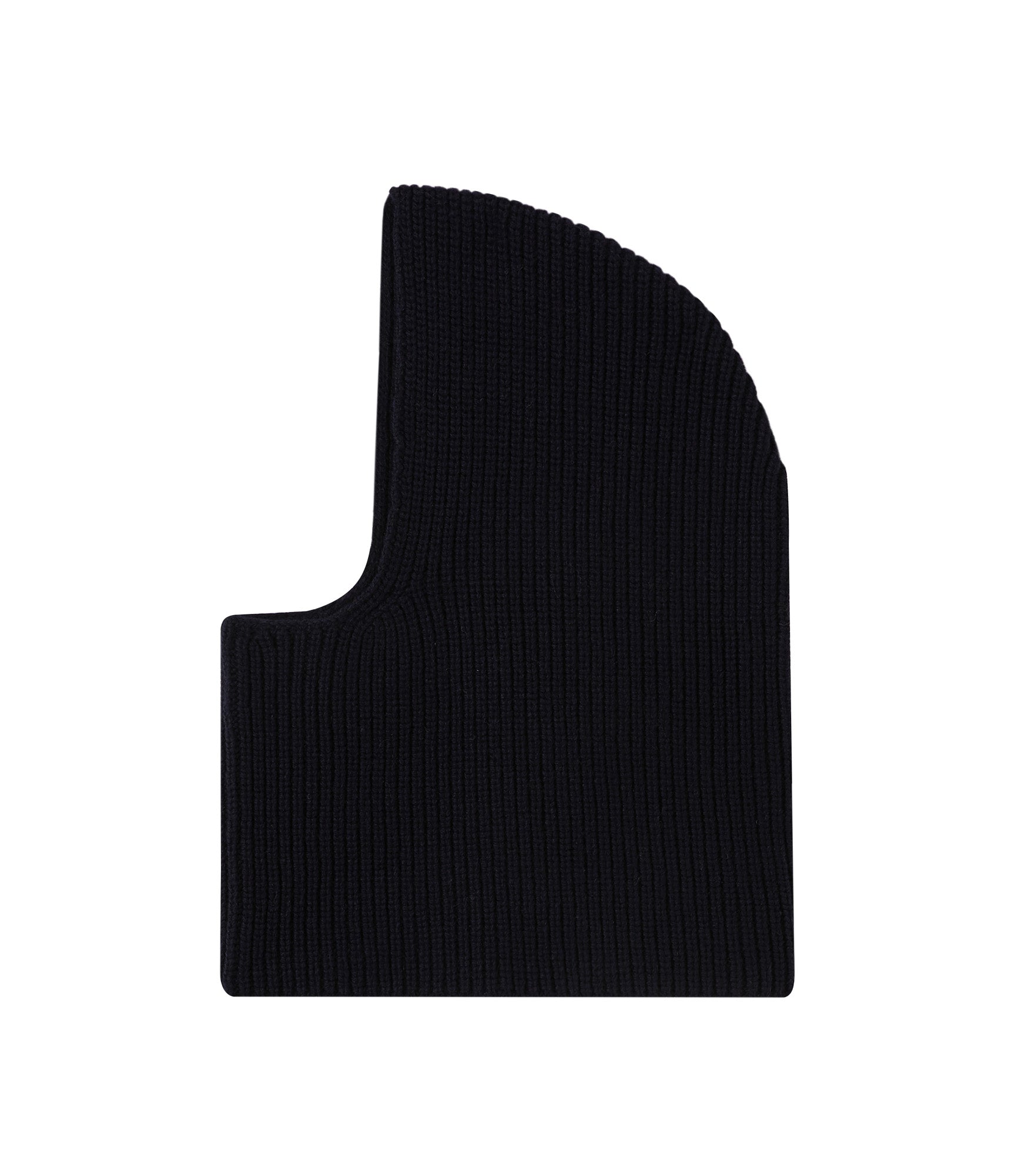 Sacha ski mask - Ribbed lambswool-cashmere blend | A.P.C. Accessories