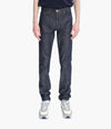 A.P.C. Men Slim Fit Jeans - Man wearing slim fit jeans to show fit.