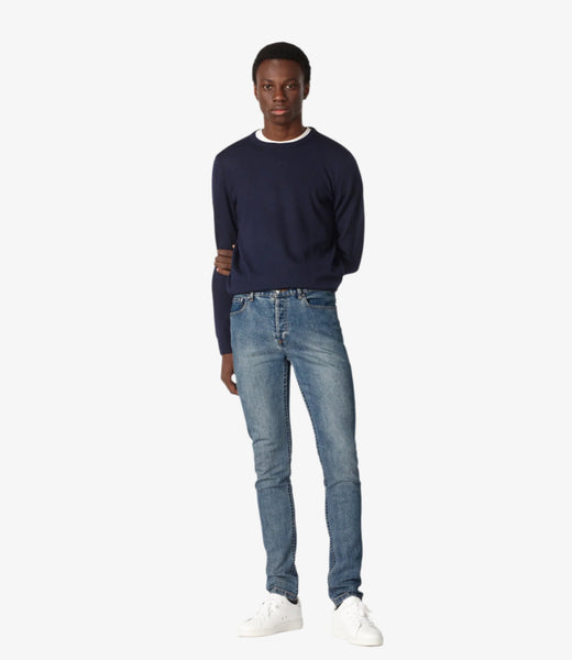 Petit New Standard | Stonewashed Indigo Denim | A.P.C. Ready-to-Wear