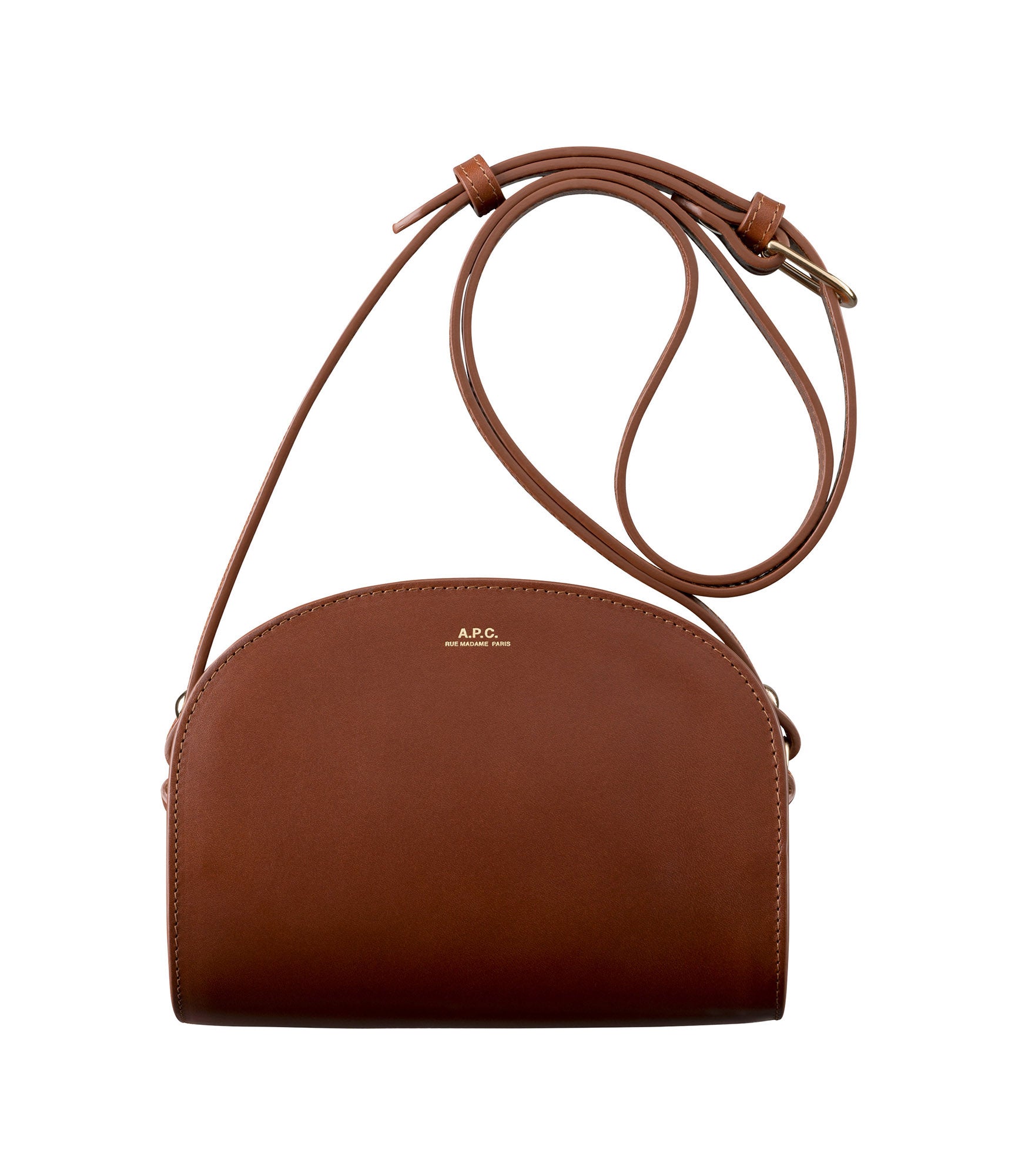 Fuschia Sac Demi-Lune Mini Bag by A.P.C. Accessories for $20