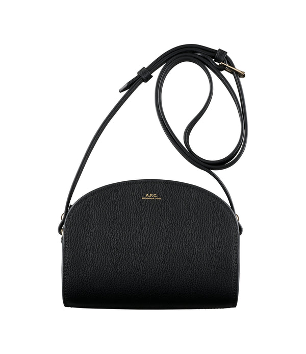 Buy Demi-Lune Lzz Bag Black Bags from A.P.C. - Black (Noir) - Buy Online