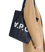 Laure Tote Bag | Denim | A.P.C.