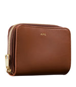 Emmanuelle compact wallet | Smooth leather | A.P.C. Accessories